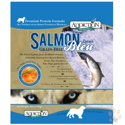 紐西蘭Addiction自然癮食 無穀藍鮭魚寵食犬糧1.8kg