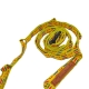 戶外露營RV 民族風掛物繩 掛物織帶鏈- 附收納袋 (黃色) product thumbnail 1