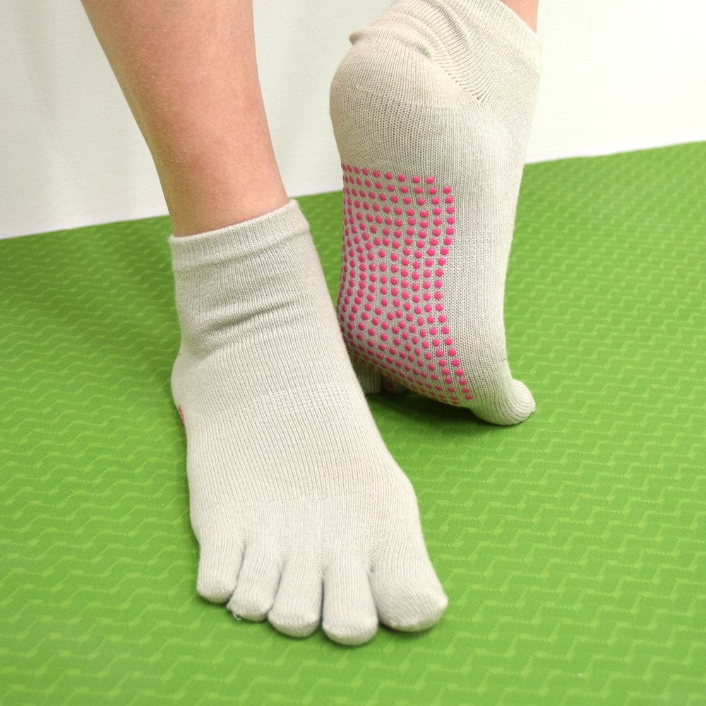 女性瑜珈運動止滑襪