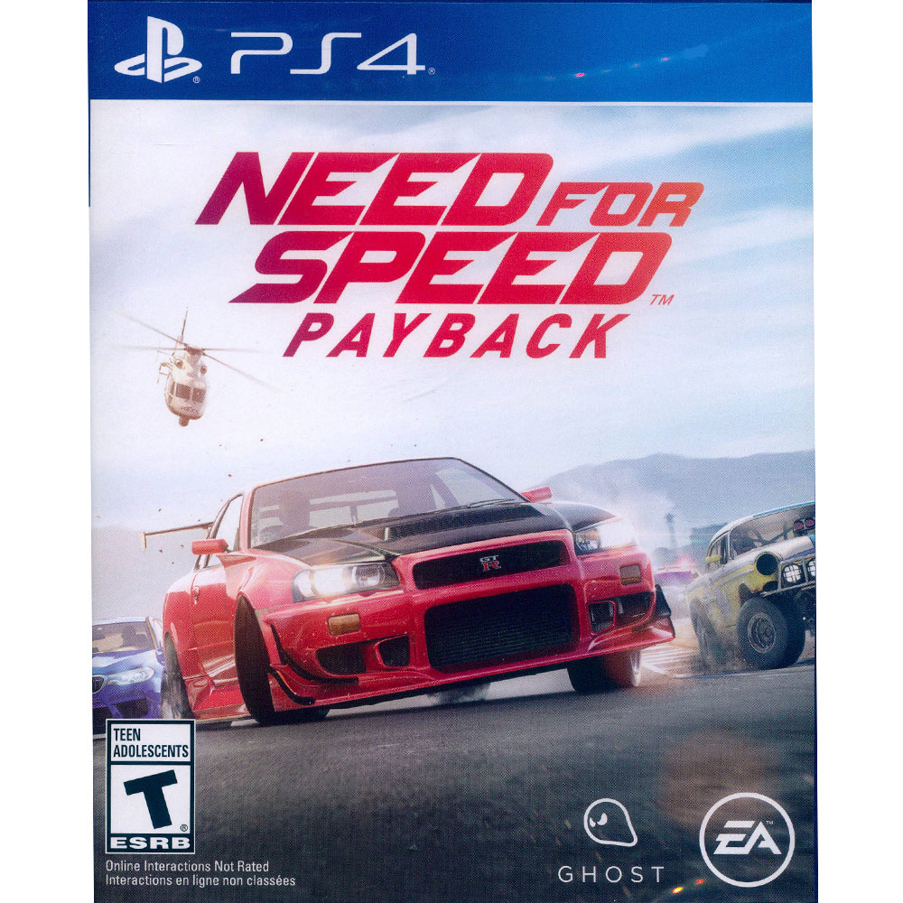 極速快感：血債血償 Need for Speed: Payback -PS4中英文美版