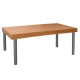 【KIC】厚型桌面(4.4公分厚度)52.5 公分(高)-餐桌(楓葉紅木色) product thumbnail 1