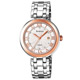 CASIO SHEEN系列 浪漫璀璨日期晶鑽腕錶(鋼帶-銀玫瑰金)-30mm product thumbnail 1
