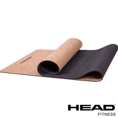 HEAD-HA718B 天然軟木雙層瑜珈墊 5mm-Cork Yoga Mat