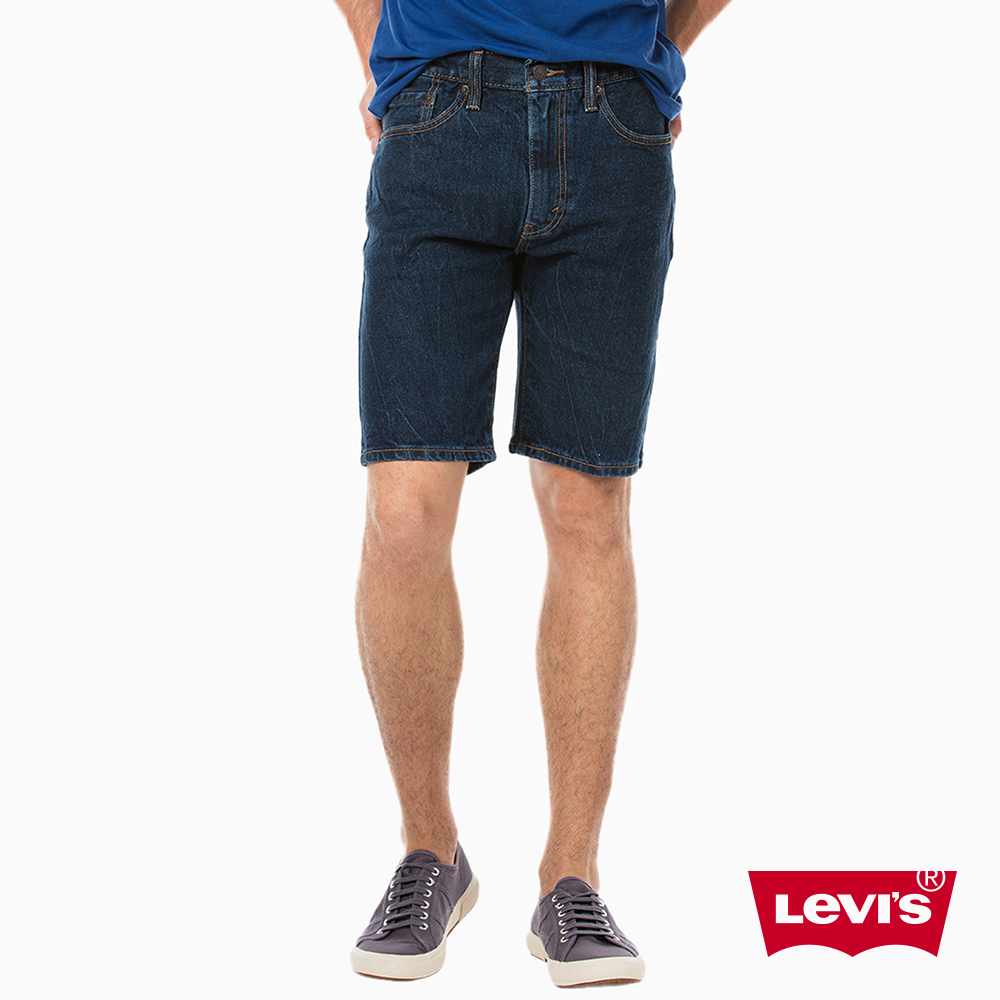 Levis 男款 短褲 505C 中腰合身直筒 彈性布料