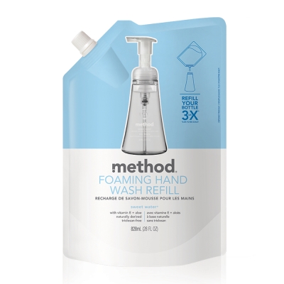 Method 美則 水甜心天然泡沫洗手露(補充包)828ml