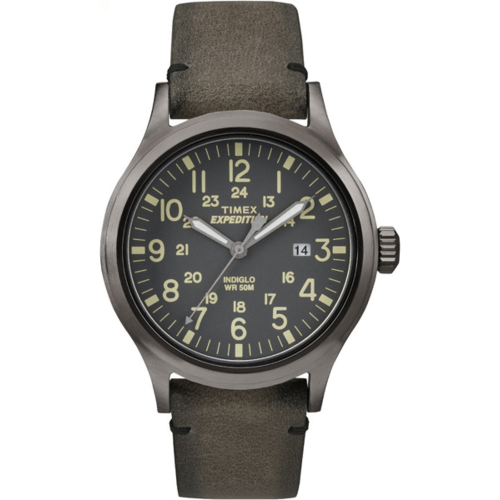 TIMEX 天美時EXPEDITION遠征戶外系列腕錶-深灰-40mm