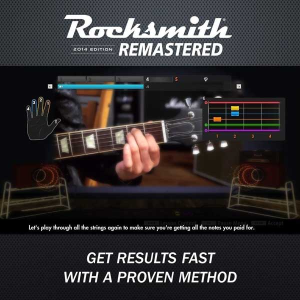 搖滾史密斯 2014 重製版(附音源線) Rocksmith 2014- PS4 英文美版