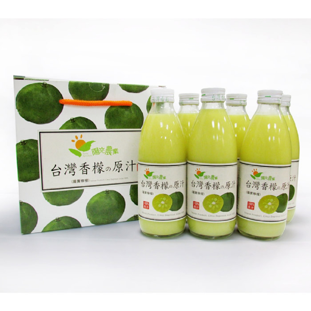 陽光農業 香檬原汁4瓶組(300cc)
