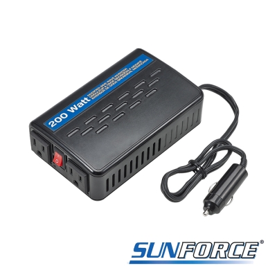 SUNFORCE 200W 專業級模擬正弦波電源轉換器