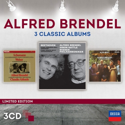 布蘭德爾/三大經典錄音（3CD）