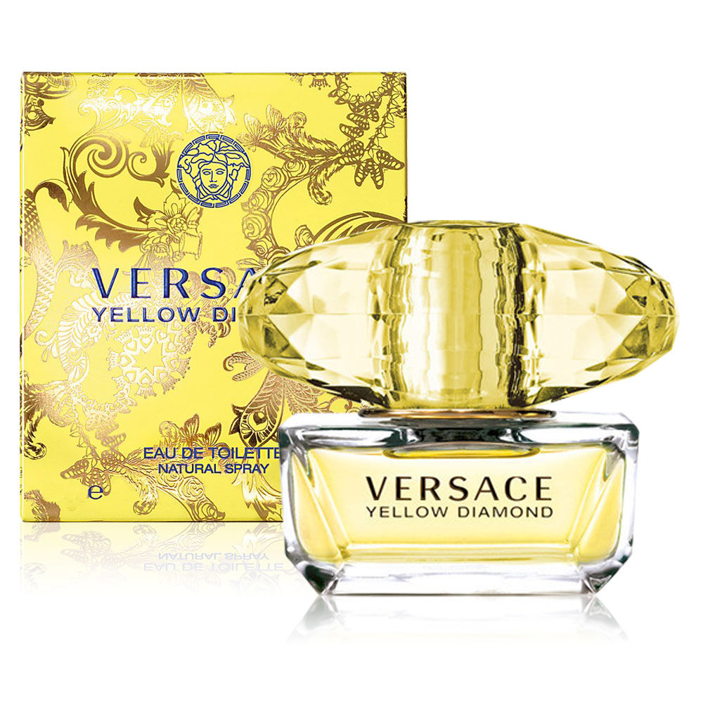 VERSACE凡賽斯 Yellow Diamond 香愛黃鑽女性淡香水50ml