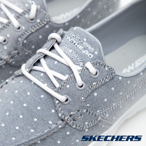 SKECHERS (女) 健走系列GO WALK LITE - 15437GRY