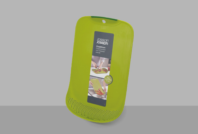 Joseph Joseph 洗濾兩用弧型砧板(綠)