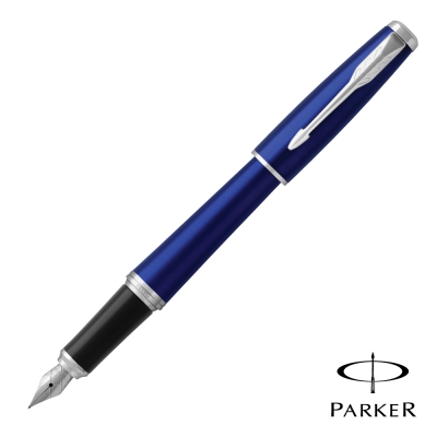 PARKER 派克 URBAN 紳士 寶藍白夾 鋼筆