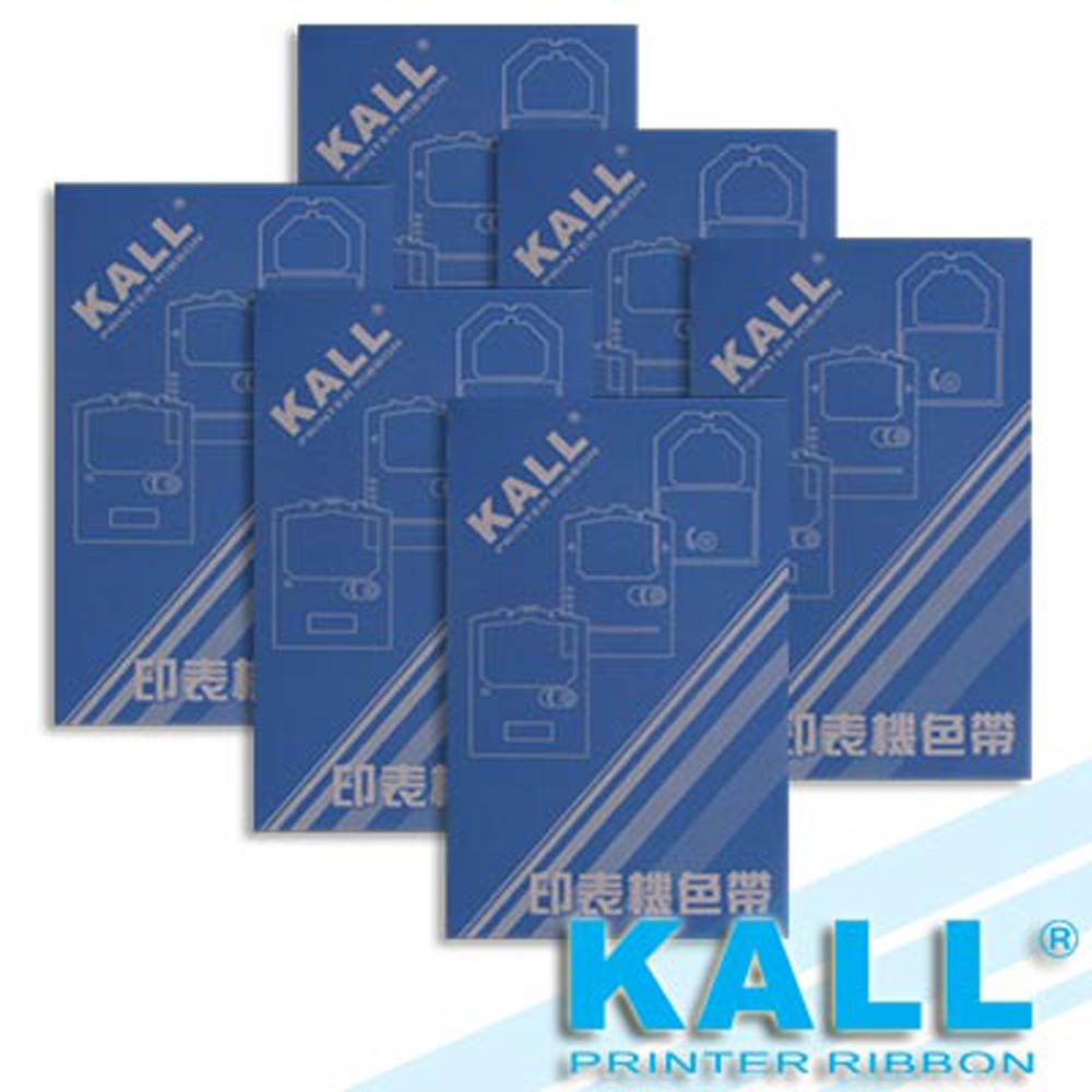 KALL『 PANASONIC P1124 』色帶(黑色/1組6入)