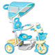 【寶貝樂】快樂蛙兒童遊戲腳踏車/手推車-藍 product thumbnail 1