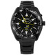 SEIKO Kinetic人動電能酷黑機械腕錶(SUN047J1)-黑/46mm product thumbnail 1
