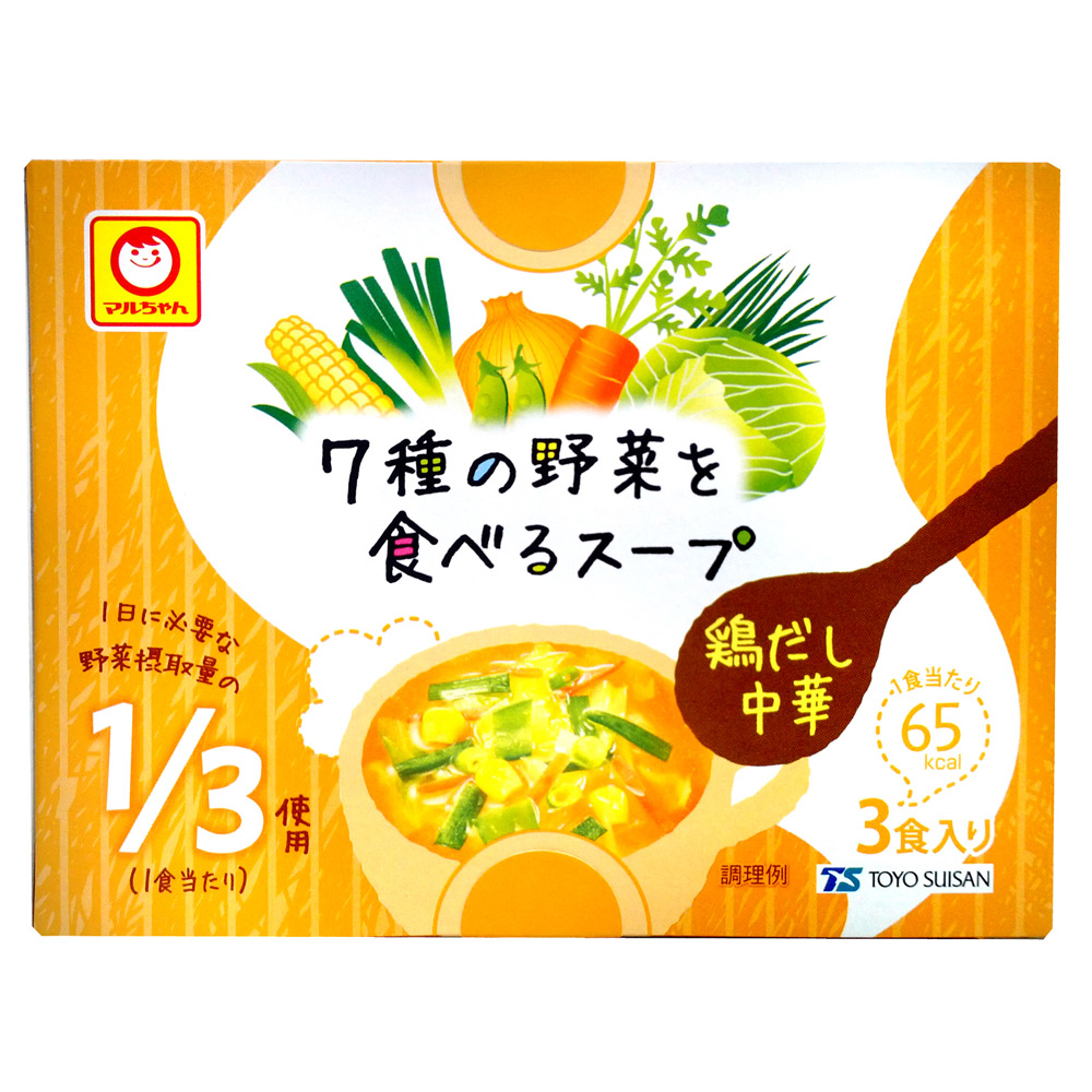 !東洋水產  7種野菜湯盒-雞汁(21gx3入)