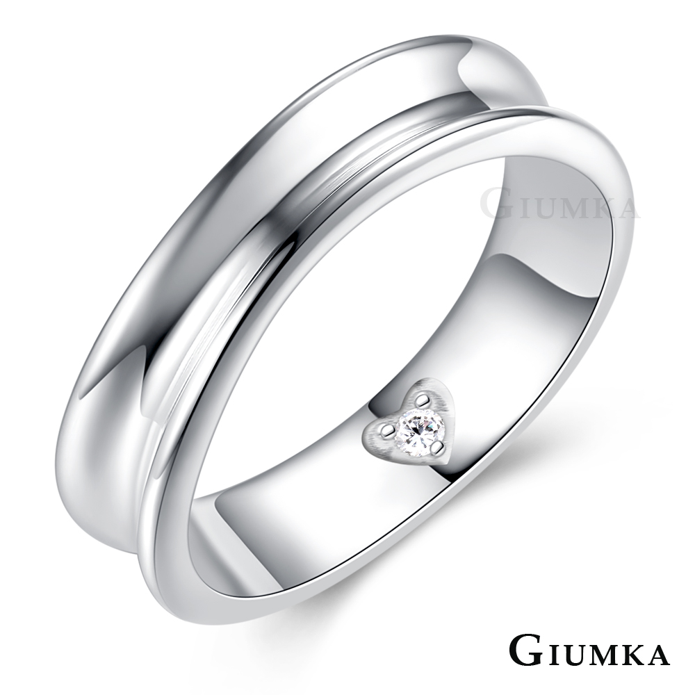 GIUMKA 925純銀尾戒 情侶戒指 唯一真愛-共2色