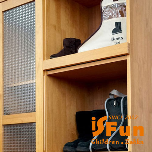 iSFun 旅行收納 立體透視靴子防塵鞋袋 短版