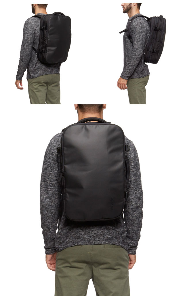 INCASE VIA Backpack 15吋 可擴充旅行筆電後背包 (黑)