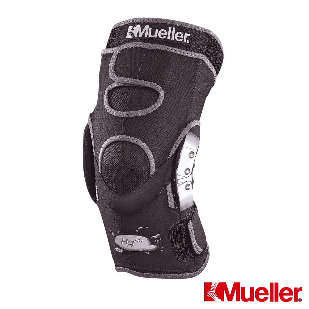 MUELLER慕樂 Hg80樞紐髕骨緩衝型膝關節護具(MUA5401)