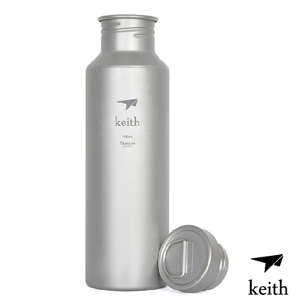 KEITH 100%純鈦製 極輕量化 700ml運動水壺
