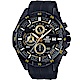 EDIFICE  黑旋風運動計時腕錶(EFR-556PB-1A)黑/48.7mm product thumbnail 1