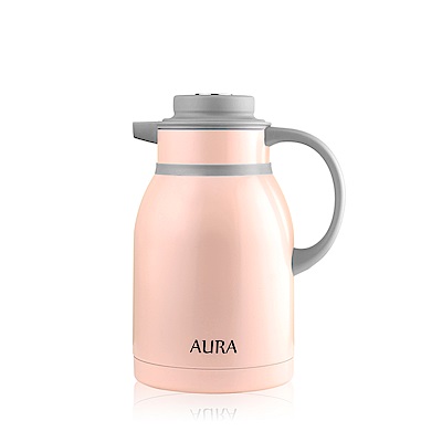 AURA艾樂 304不鏽鋼馬卡龍保溫壺2000ml(2色可選)