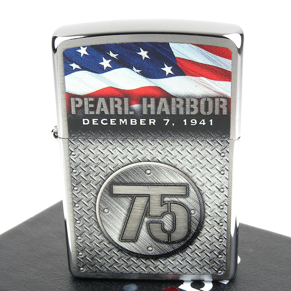 【ZIPPO】美系~Pearl Harbor 75TH-珍珠港事件75週年紀念打火機