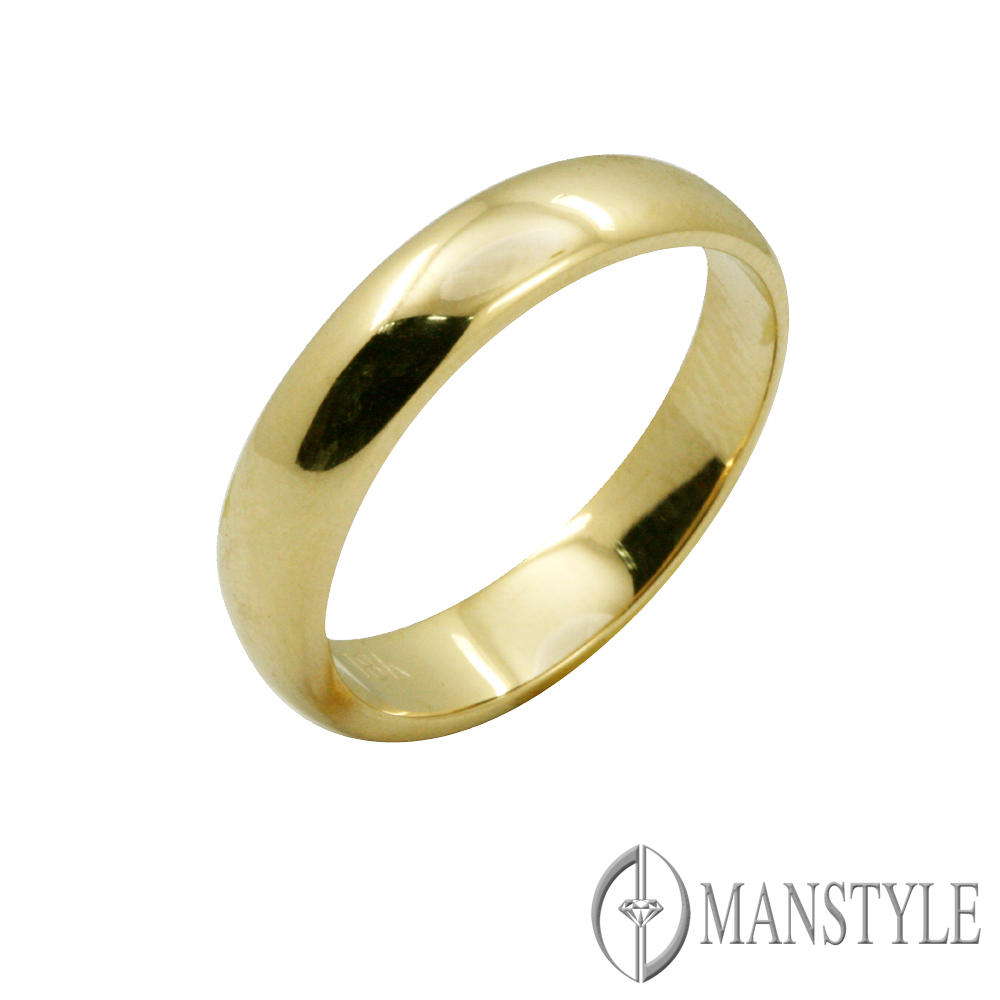 MANSTYLE 18K金戒