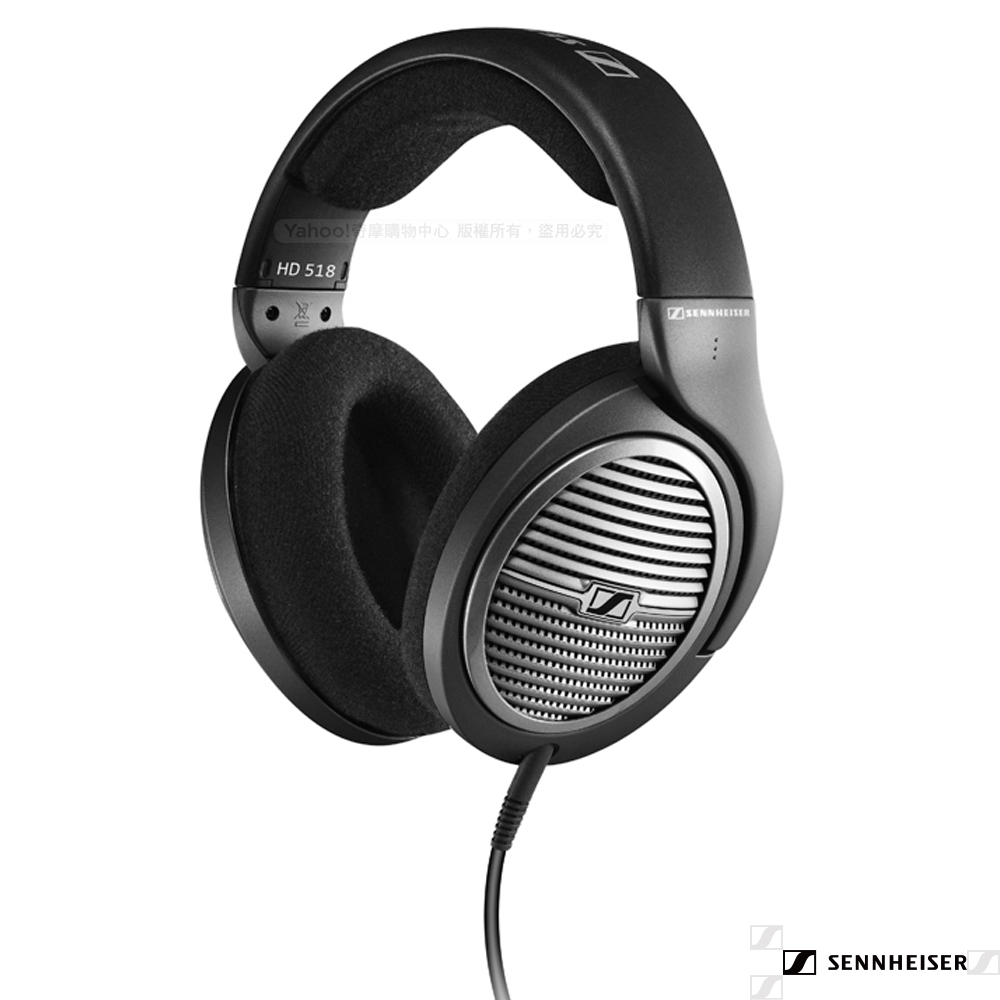 SENNHEISER 森海塞爾 HD518 立體聲耳罩式耳機