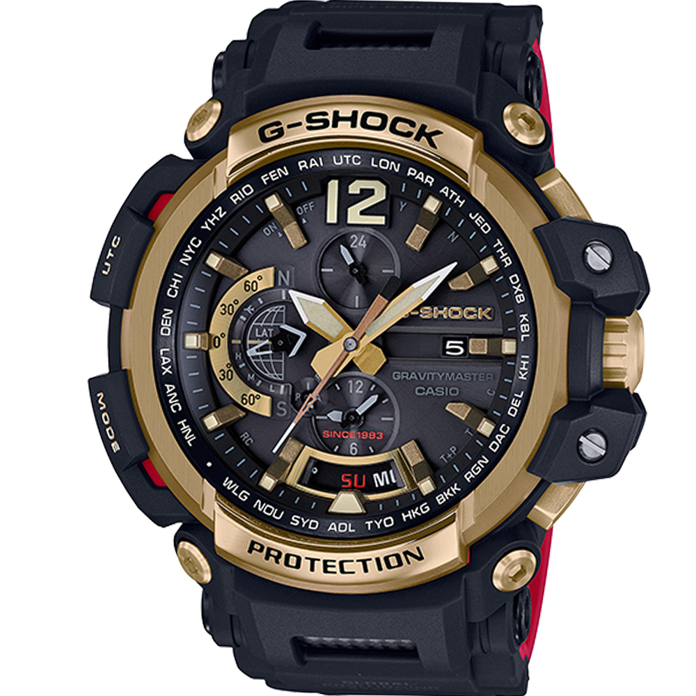 G-SHOCK 35周年2波紀念GPS電波飛行錶(GPW-2000TFB-1A) | G-SHOCK