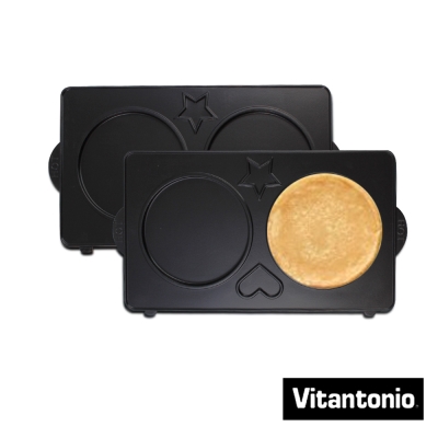 日本Vitantonio 銅鑼燒鬆餅機烤盤-PVWH10PK