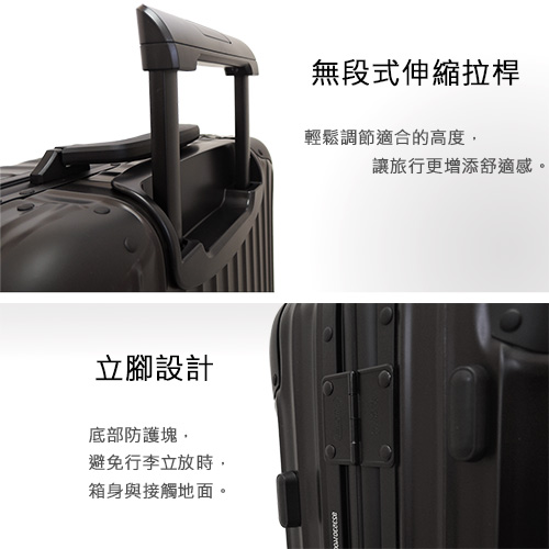 Rimowa Topas Titanium 26 Multiwheel Electronic Tag – Portmantos