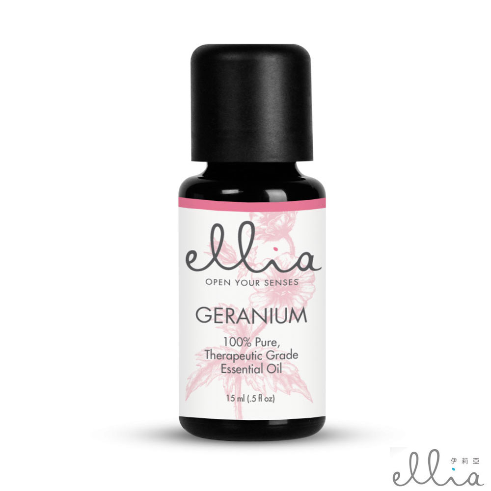 美國 ELLIA 伊莉亞 Geranium 天竺葵精油 (15ml)