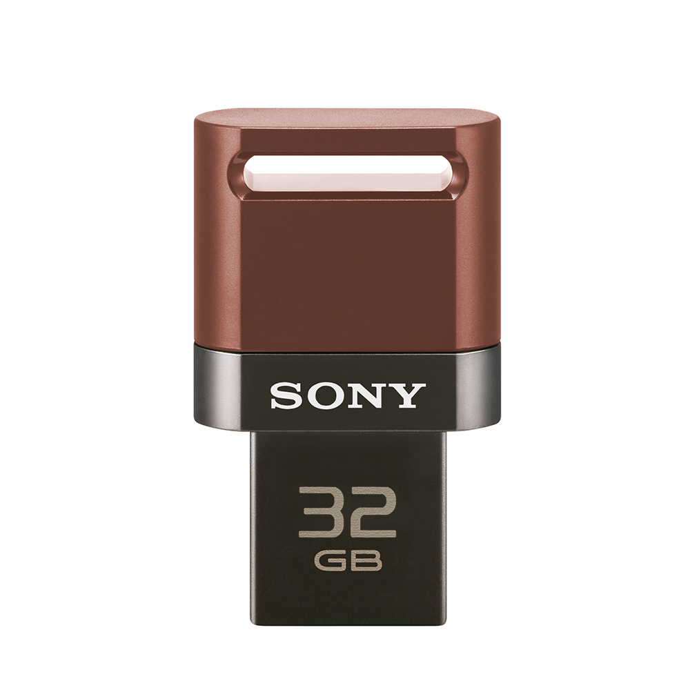 SONY MICRO VAULT USB2.0 32GB OTG 隨身碟(咖啡色)