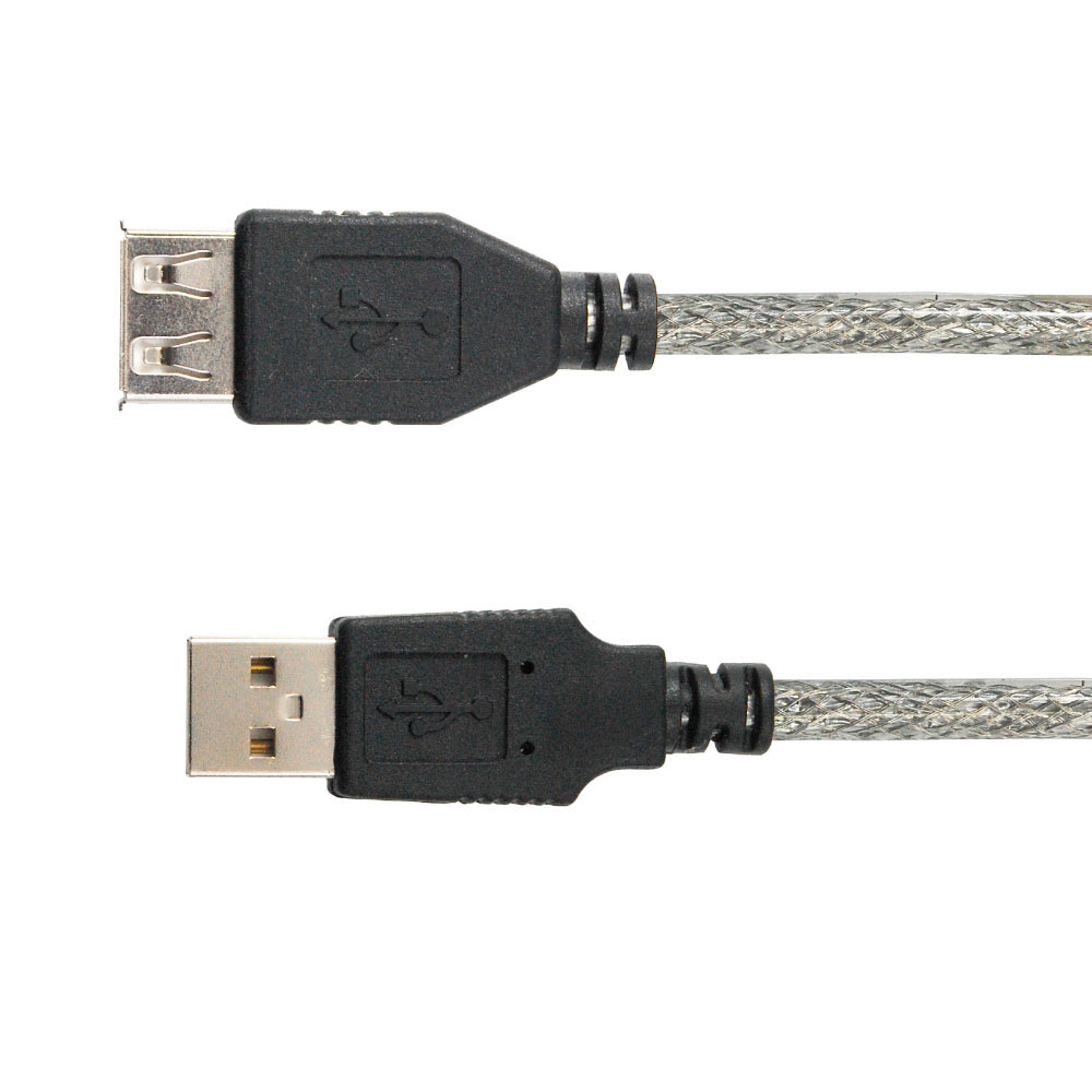 Cable USB 2.0 高速傳輸線 A公-A母 1公尺