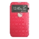 SANRIO SAMSUNG NOTE2 HELLO KITTY閃鑽透視側掀皮套 product thumbnail 4