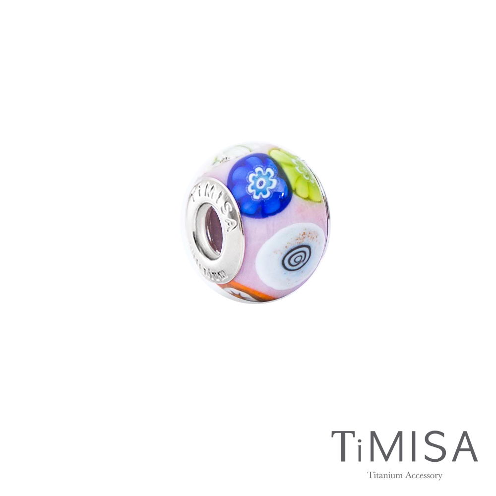 TiMISA 四季-粉(11mm)純鈦琉璃 墜飾串珠