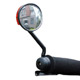 PUSH! 自行車用品 帶閃爍LED 後視鏡 照後鏡 警示燈 角度可調 product thumbnail 1