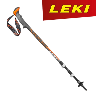 【LEKI】THERMOLITE XL AS長海綿握把輕鋁避震快扣2登山杖 6402134