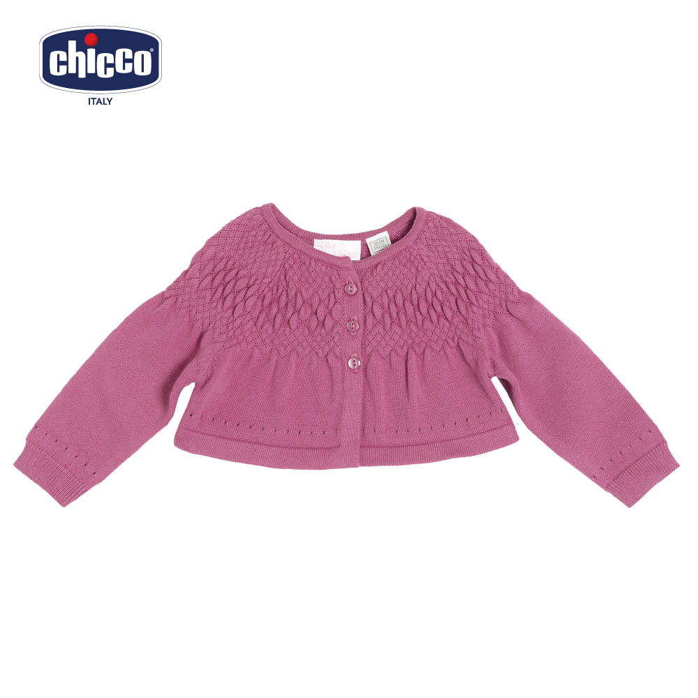 chicco-玫瑰庭園針織短外套(1-2歲)