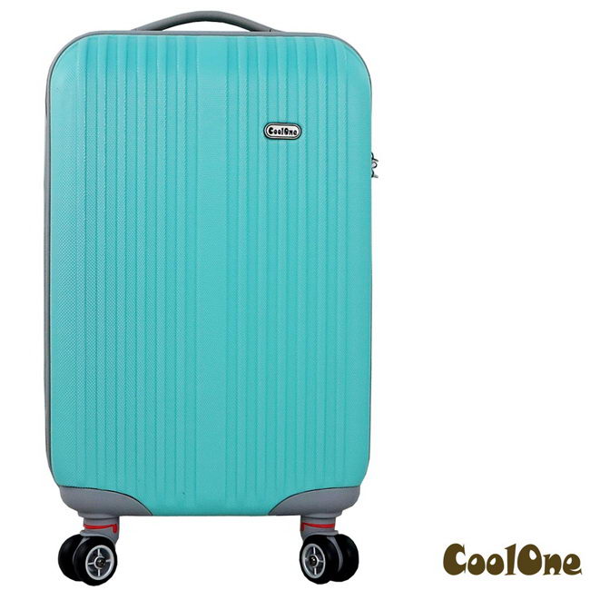 CoolOne 藍色之戀20吋條紋飛機輪旅行箱