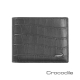 Crocodile 經典鱷魚壓紋短夾-上翻固定式子夾 0103-4003 product thumbnail 1