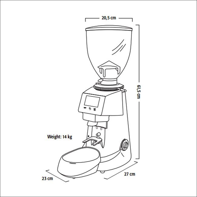 Fiorenzato F64 EVO XGR營業用磨豆機220V-二色(HG0930)