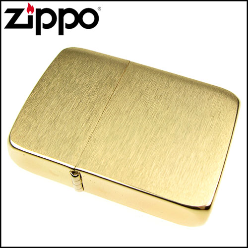 【ZIPPO】美系~1941 復刻版打火機~(金色)拉絲打磨純銅款