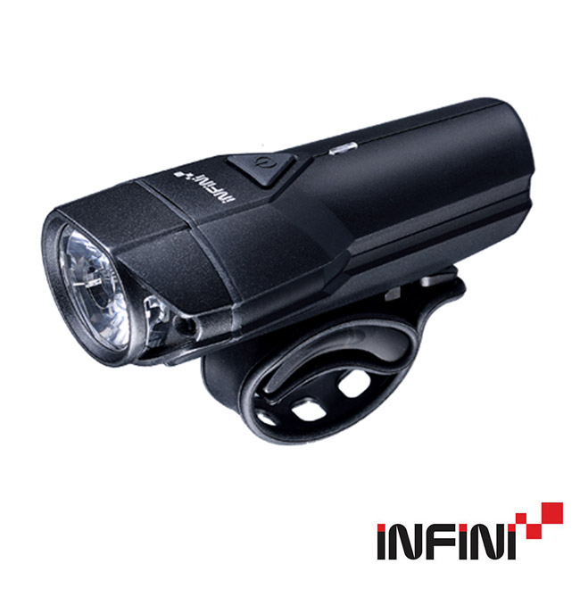 《iNFiNi》I-264P 超高亮度充電式前燈 500流明10瓦 黑