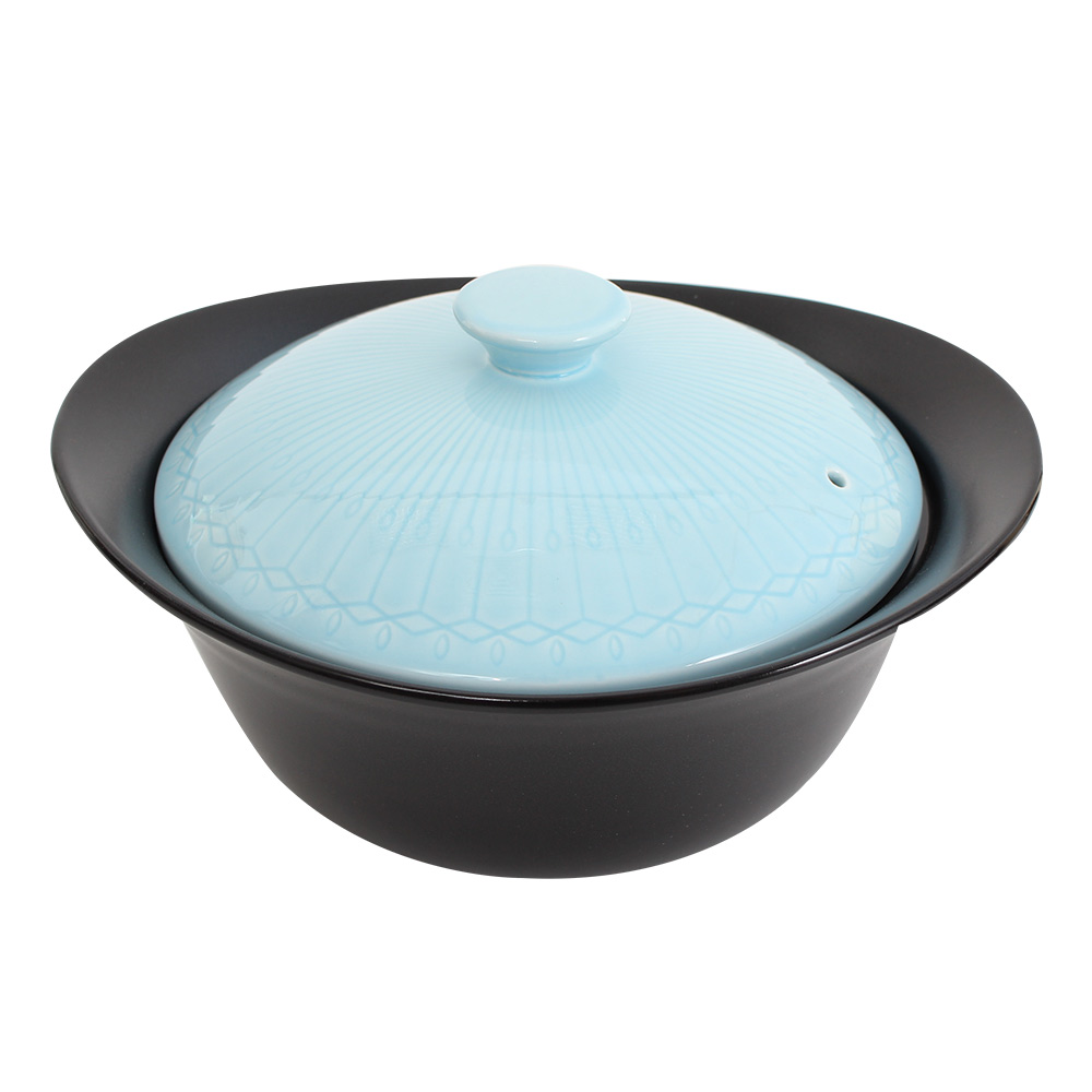 ZEN COOK 粉彩陶鍋1.3L(藍色)