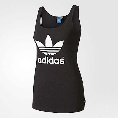 adidas 背心 Trefoil Tank 女款